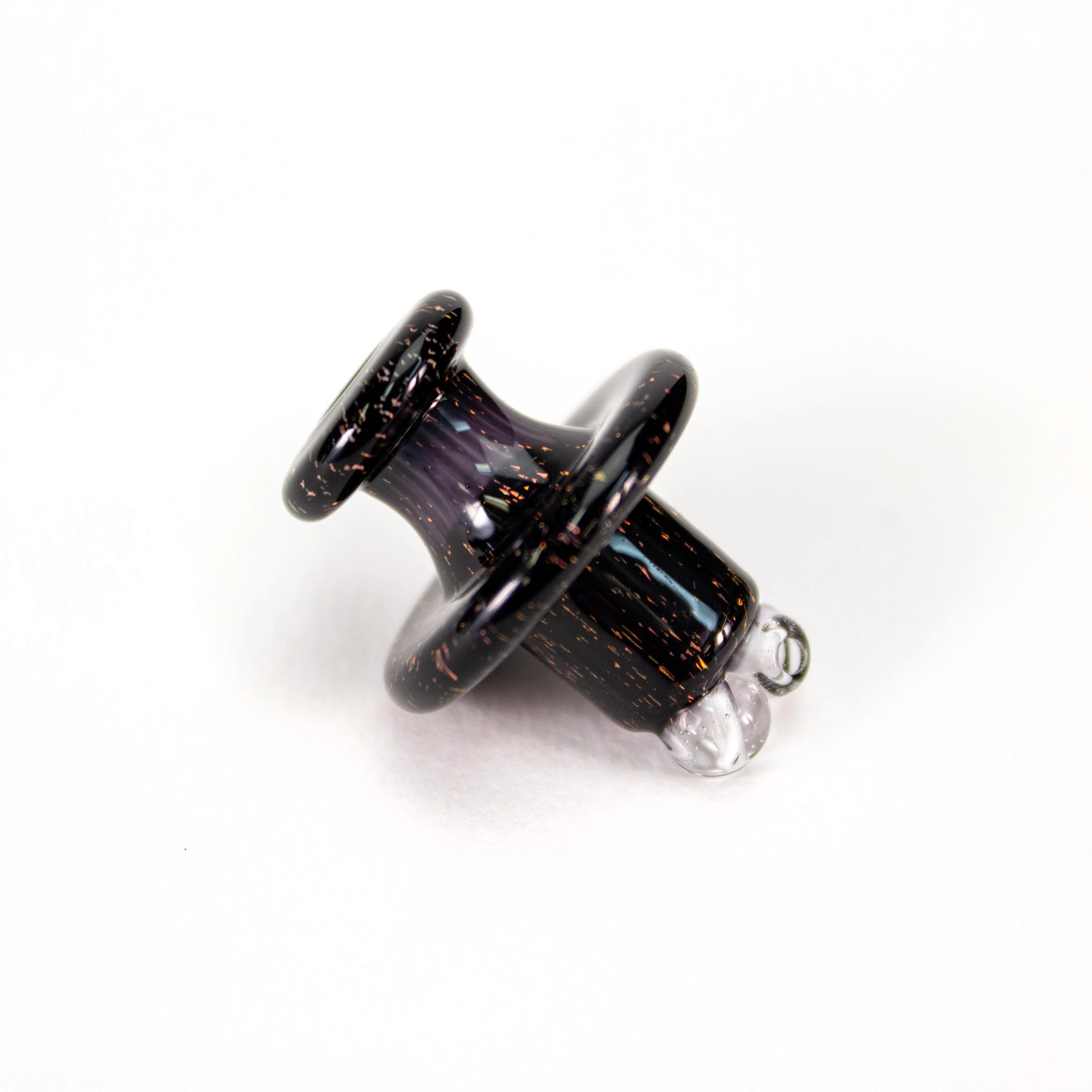 Black with Gold Dichro 3DXL Spinner Cap #SAN102