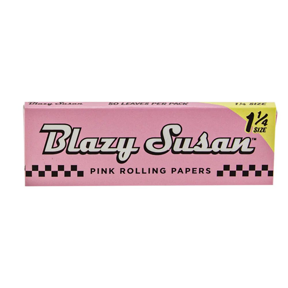 Blazy Susan Rolling Papers - 1.25 Pink