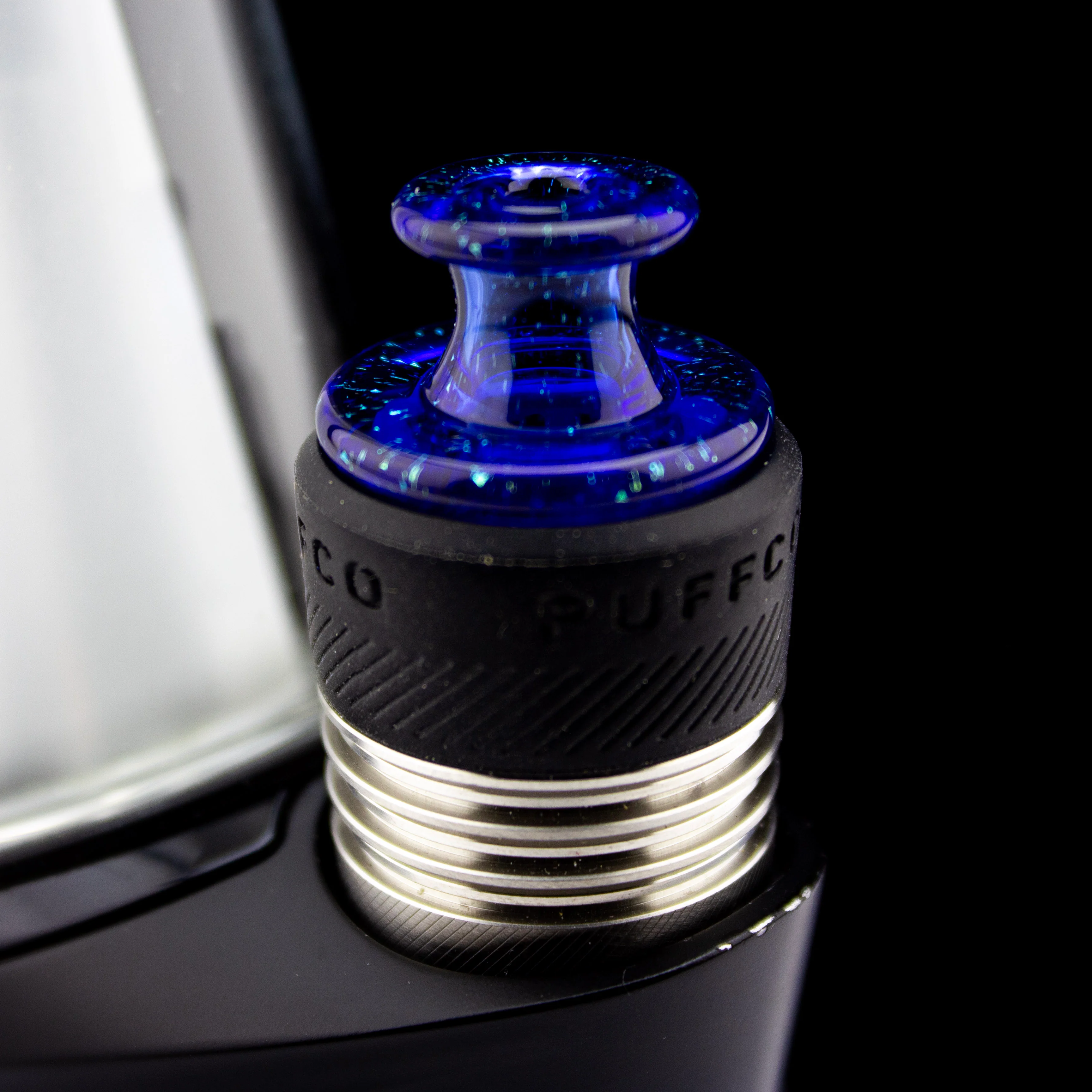 Blue with Rainbow Dichro 3DXL Spinner Cap #SAN50 - Image 2