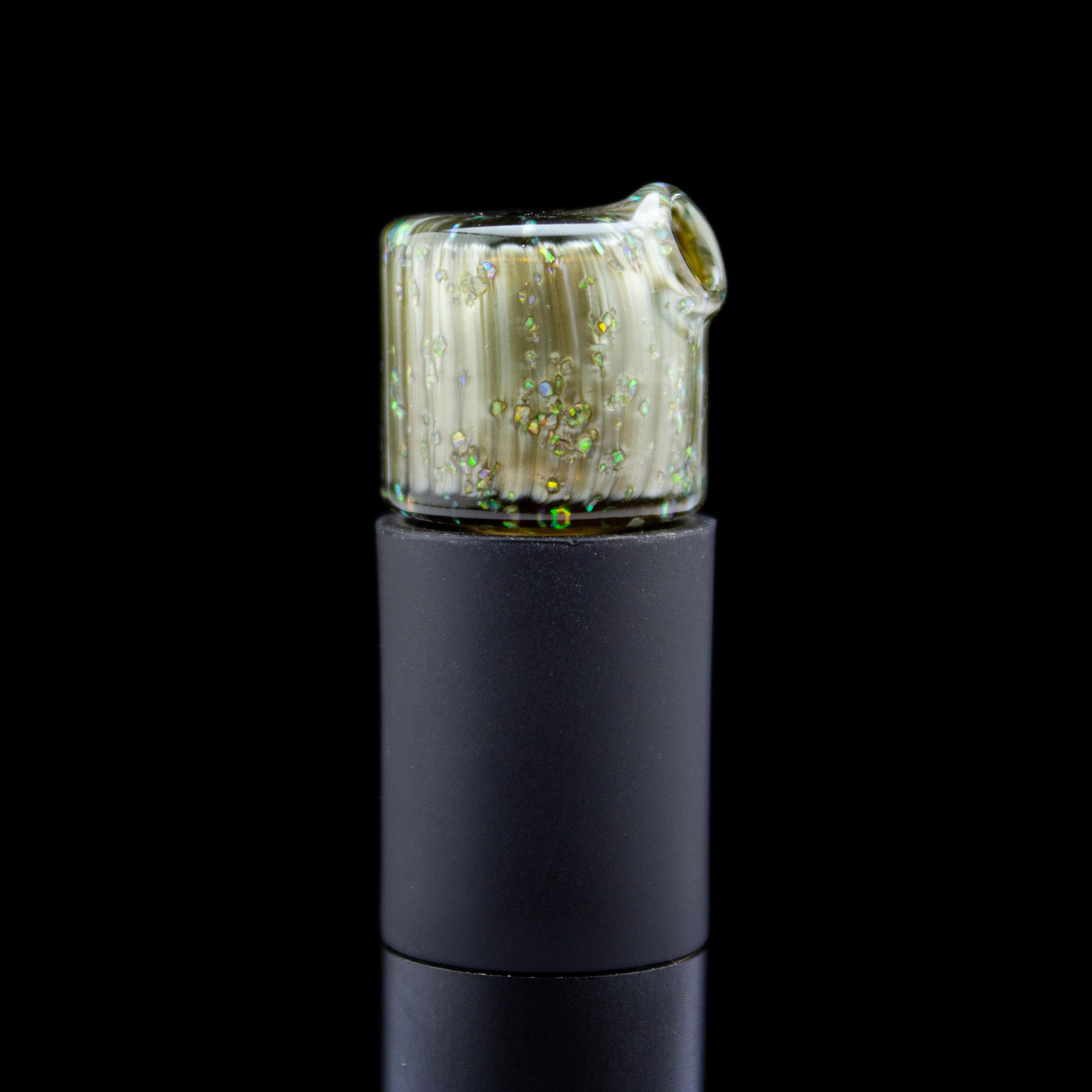 Electrum Crushed Opal Pivot Spinner Tip #SAN86 - Image 2