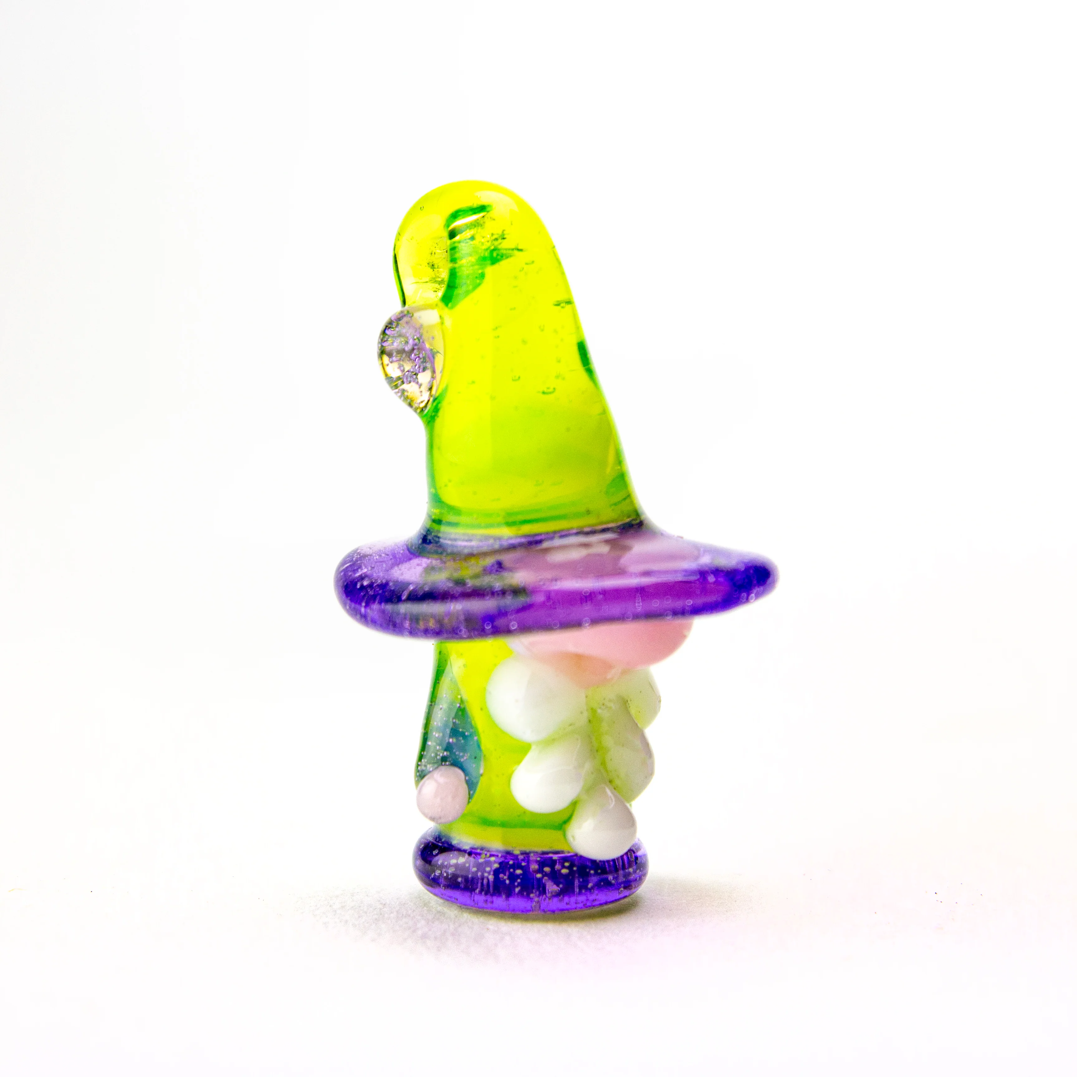 Green & Purple Wizard Pendant #SRG49