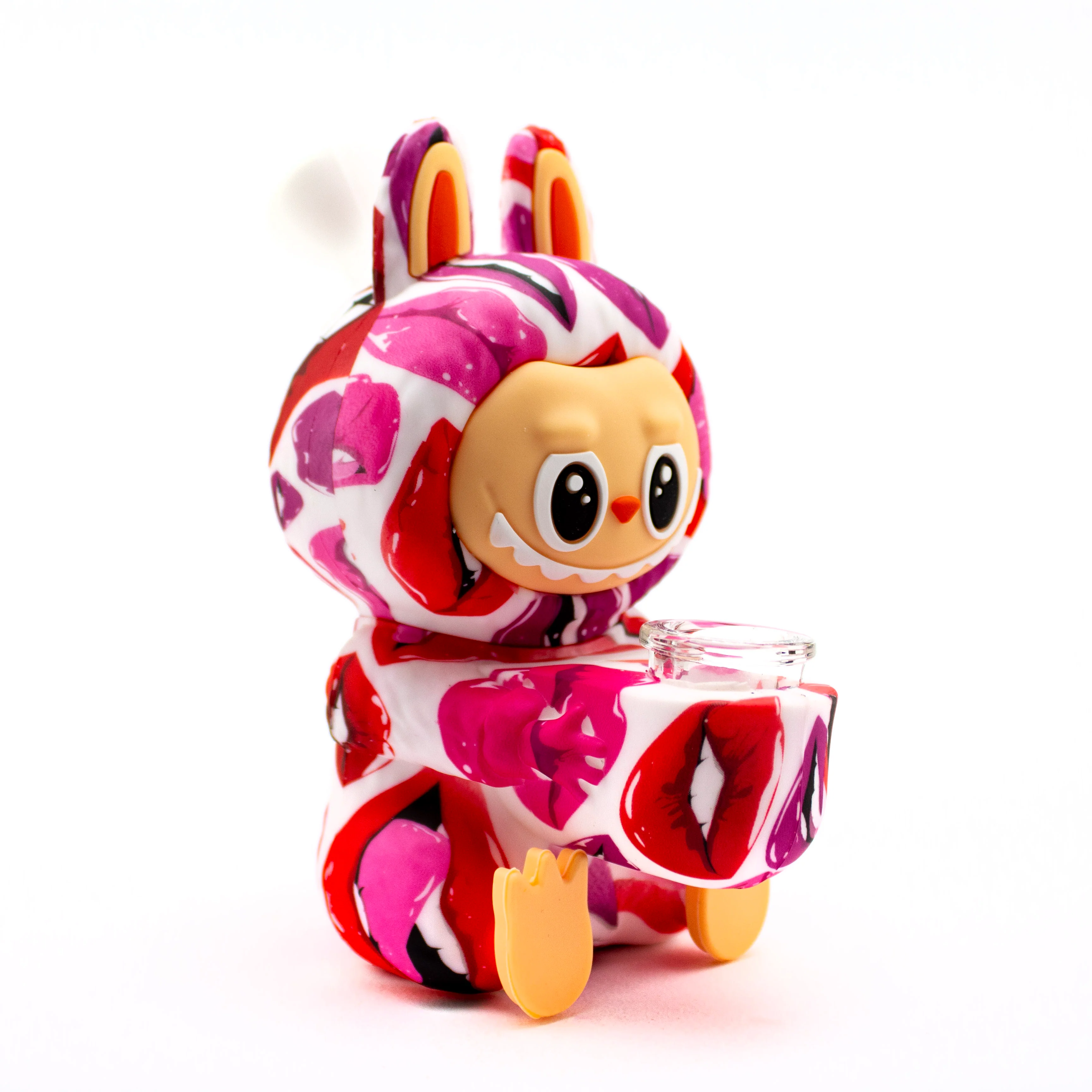 Happy Labubu Silicone Bubbler - Image 7