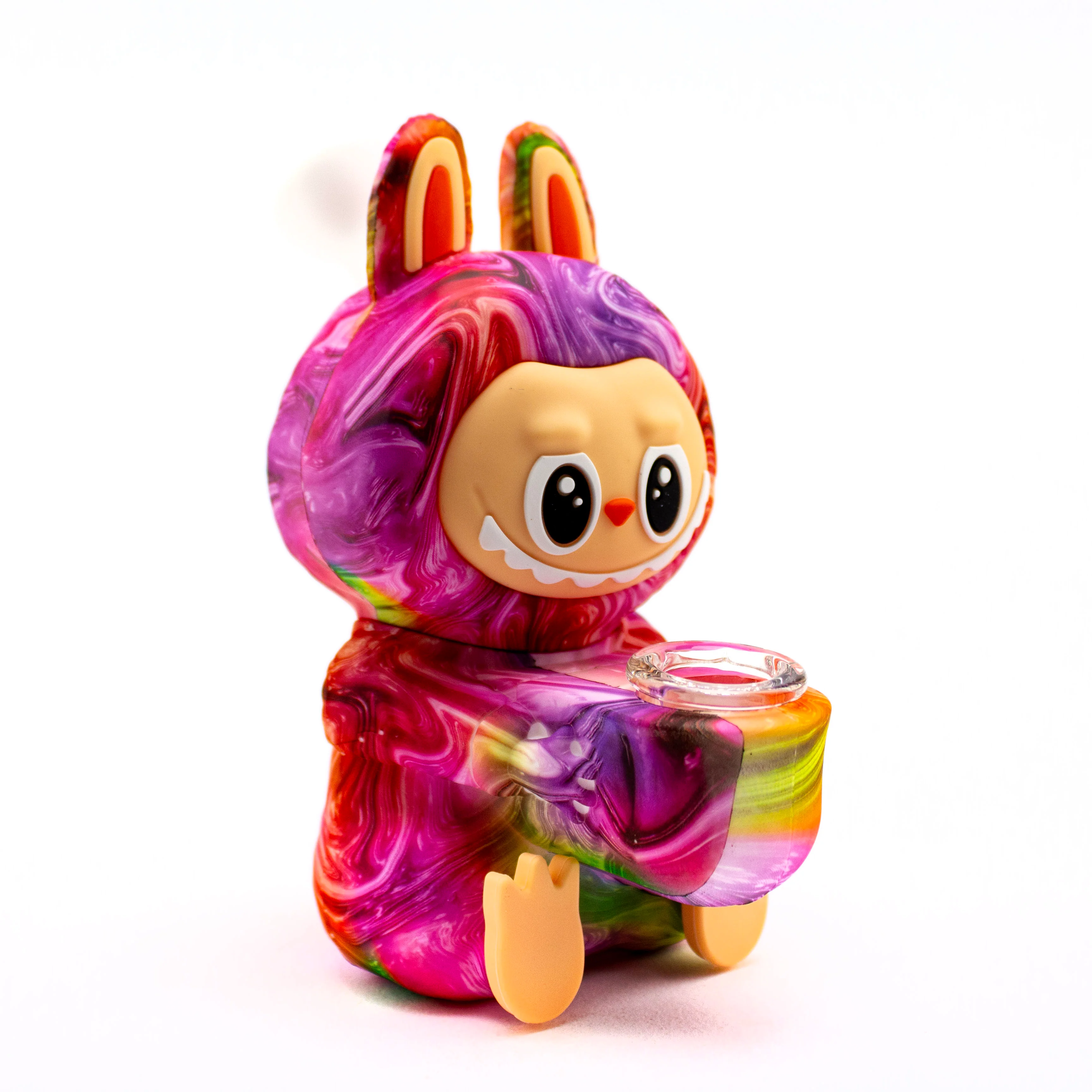 Happy Labubu Silicone Bubbler - Image 8