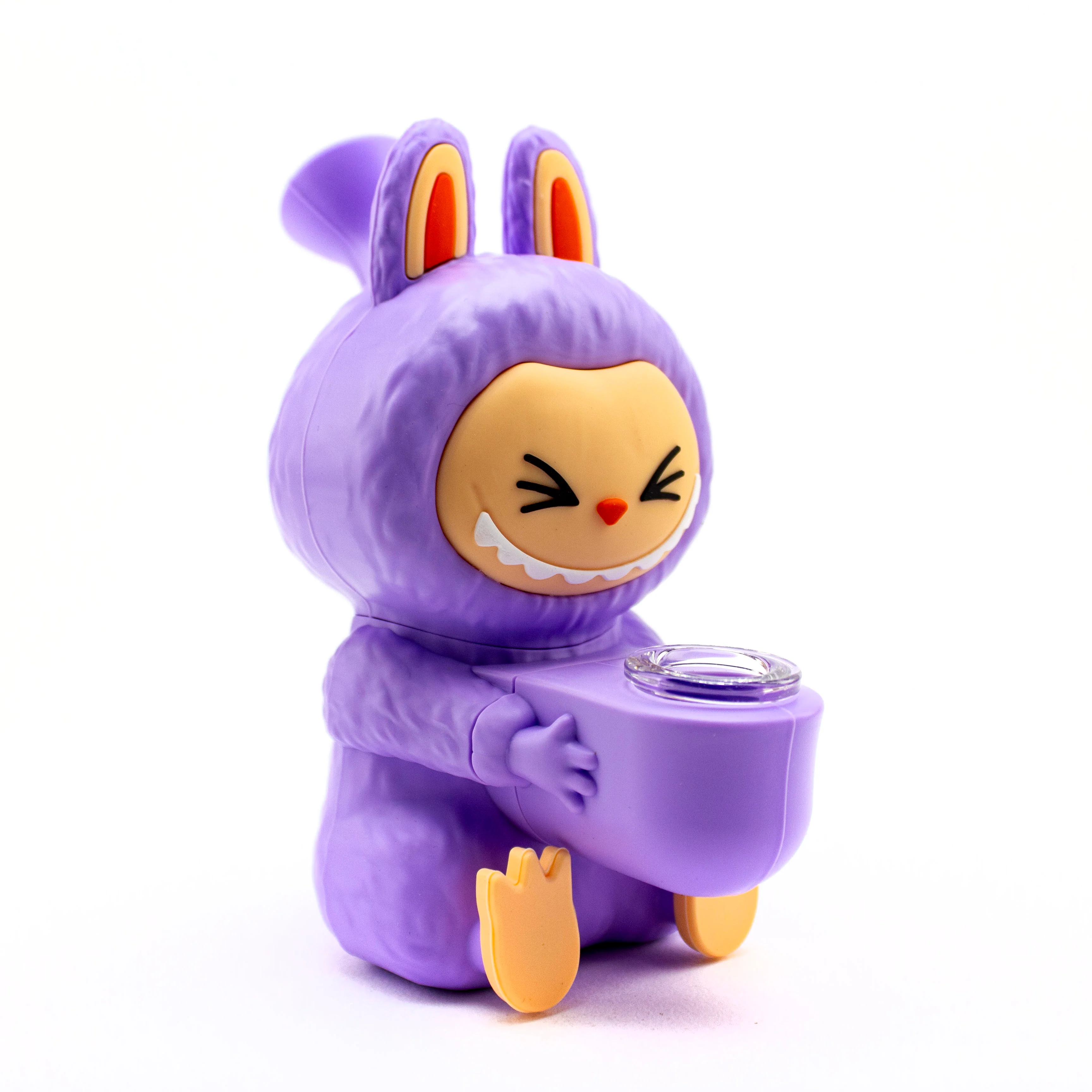 Laughing Labubu Silicone Bubbler - Image 4