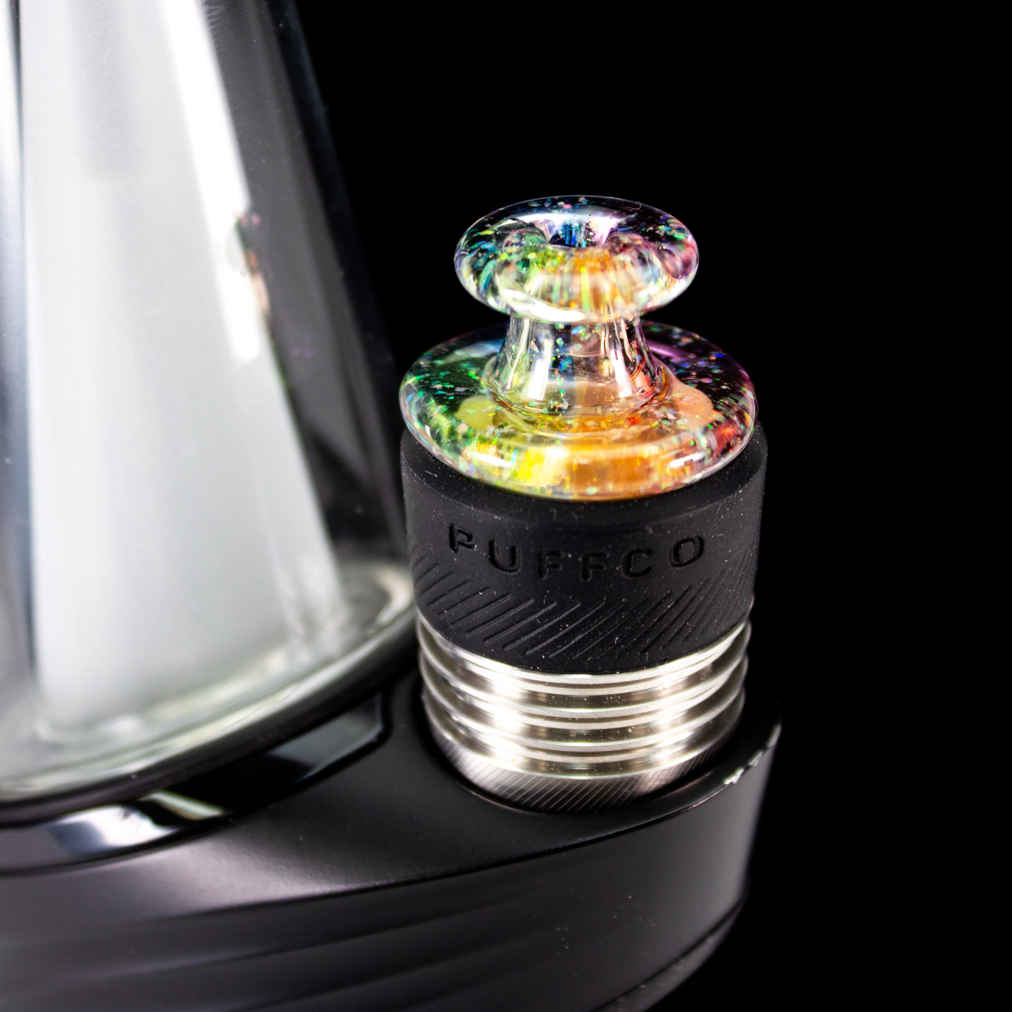 Rainbow Stripe Crushed Opal 3DXL Spinner Cap #SAN109 - Image 2