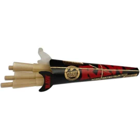RAW Classic Black Cones - 6pk 1.25
