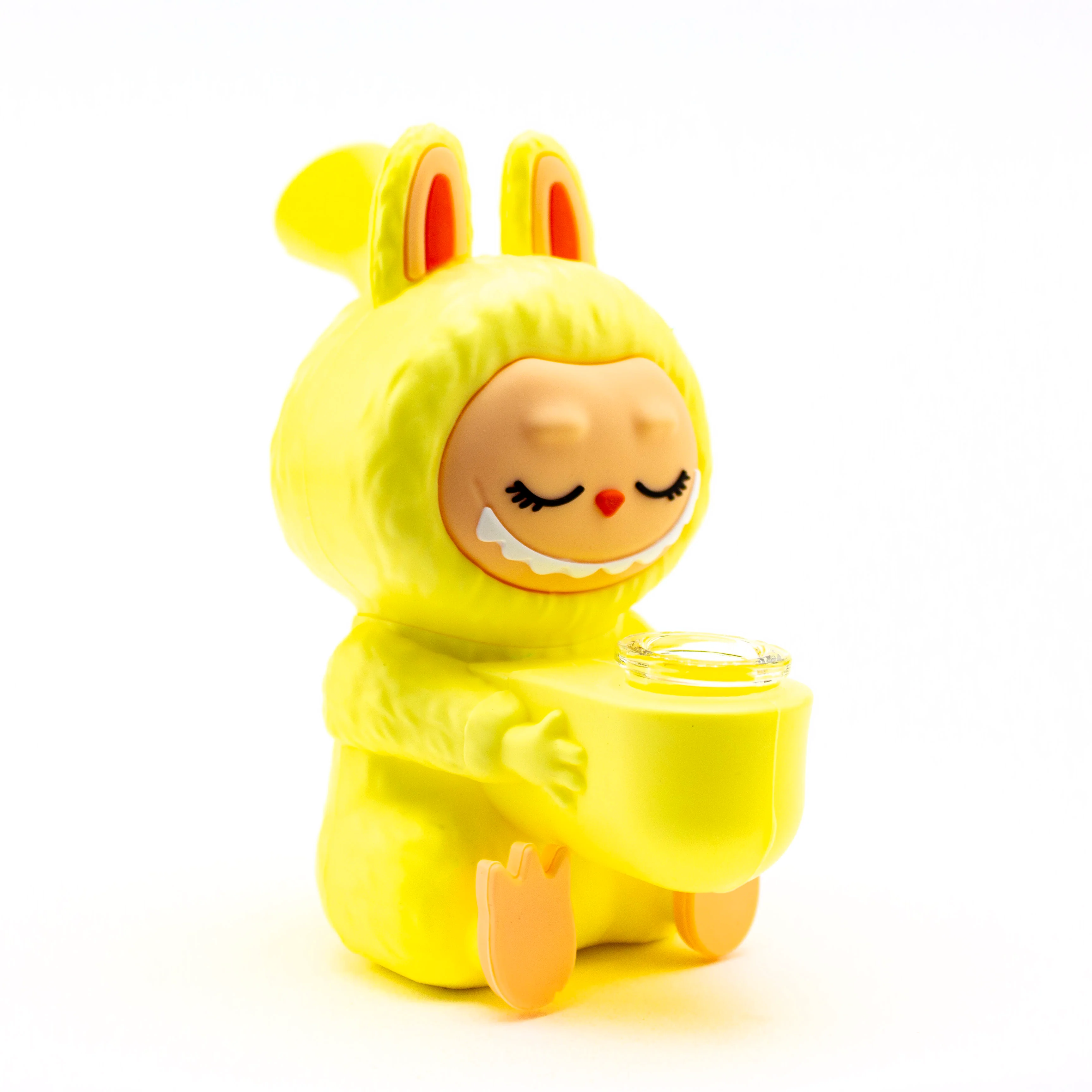 Sleepy Labubu Silicone Bubbler - Image 5