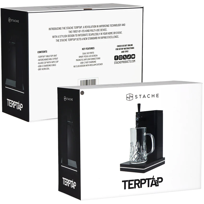 Terp Tap Vaporizer - Black & Gold - Image 2