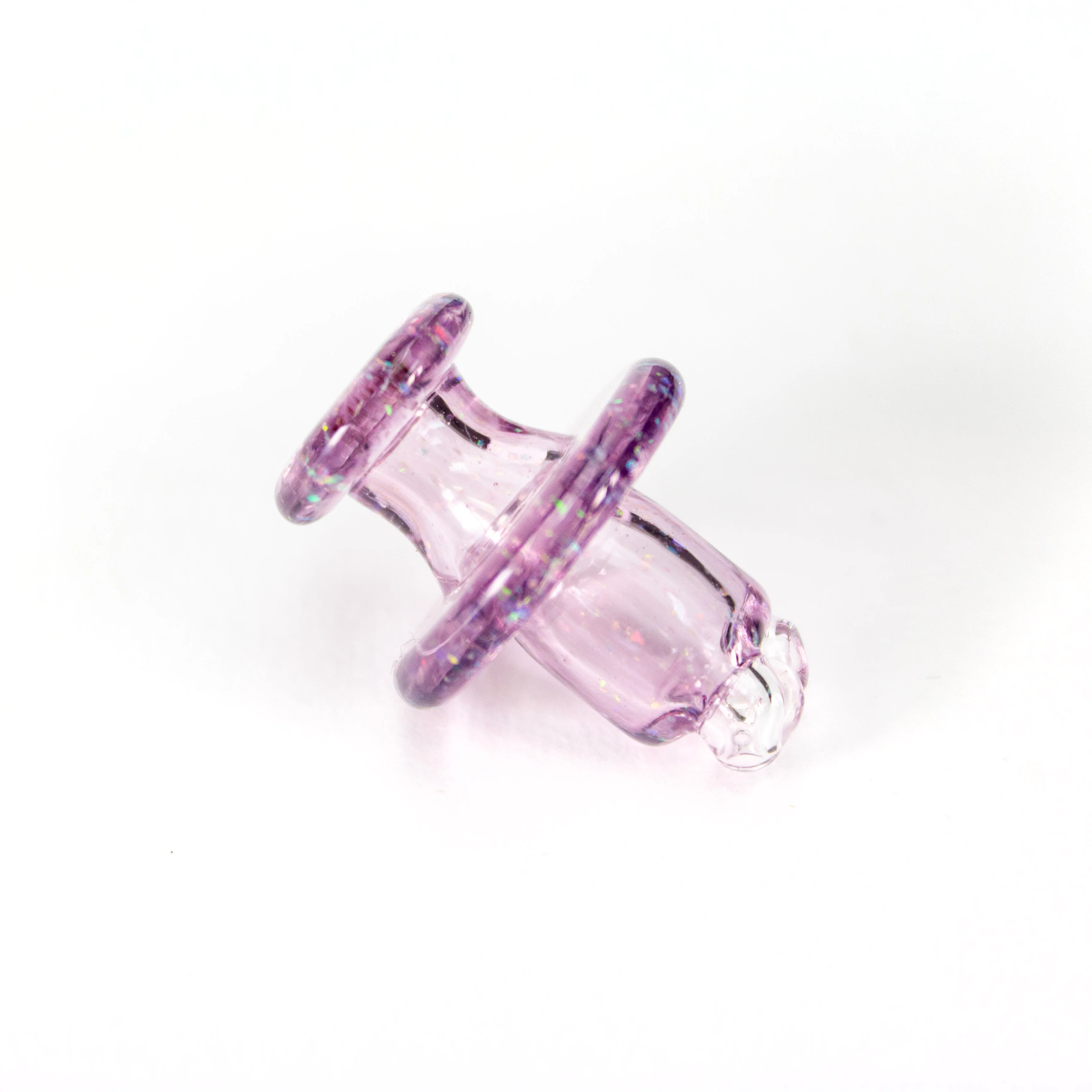 Transparent Purple Crushed Opal 3DXL Spinner Cap #SAN110