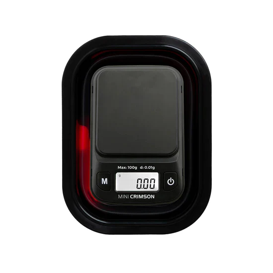 TruWeigh Mini Crimson Collapsible Bowl Scale - Image 3