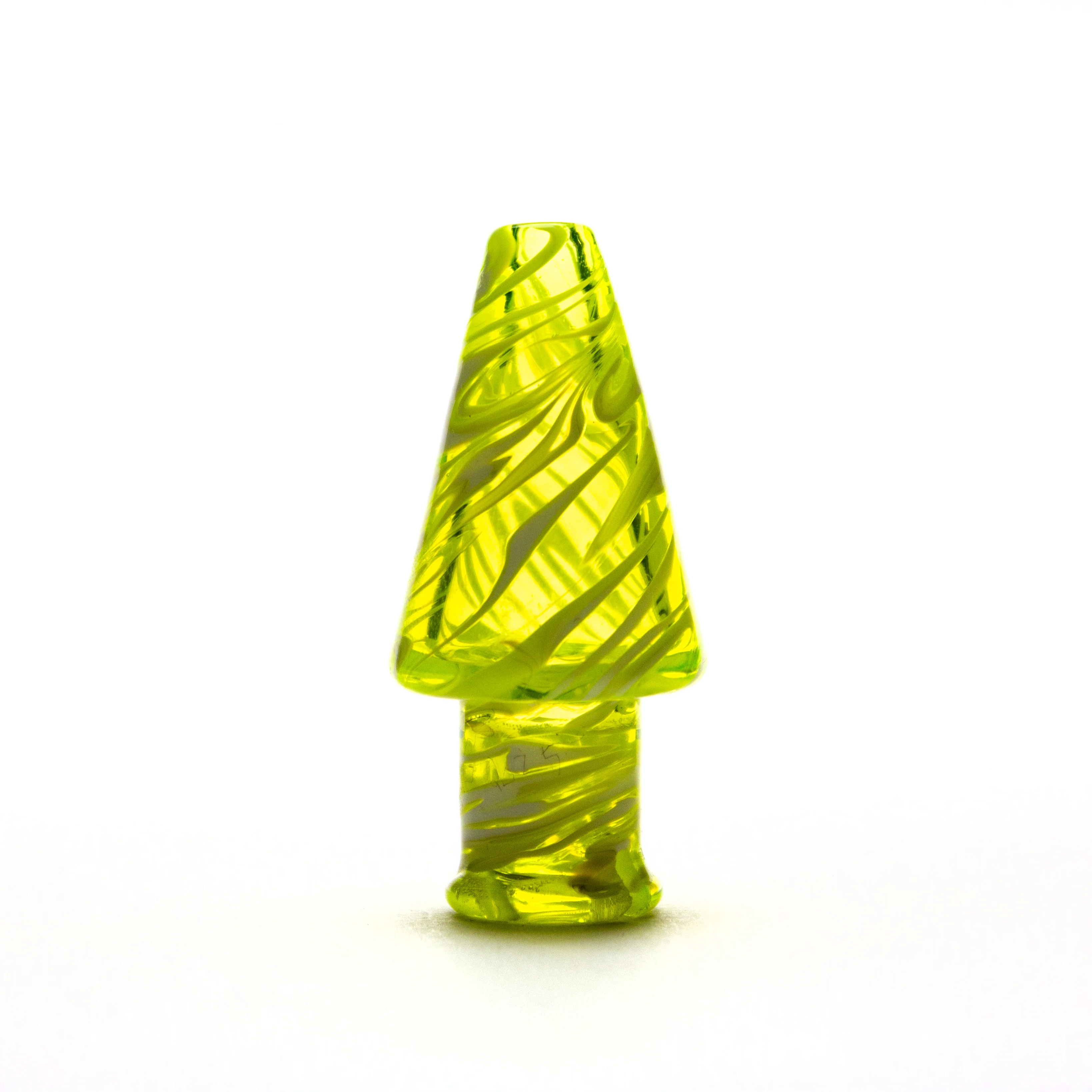 Yellow (UV) Swirl Pivot Mouthpiece #JDI06