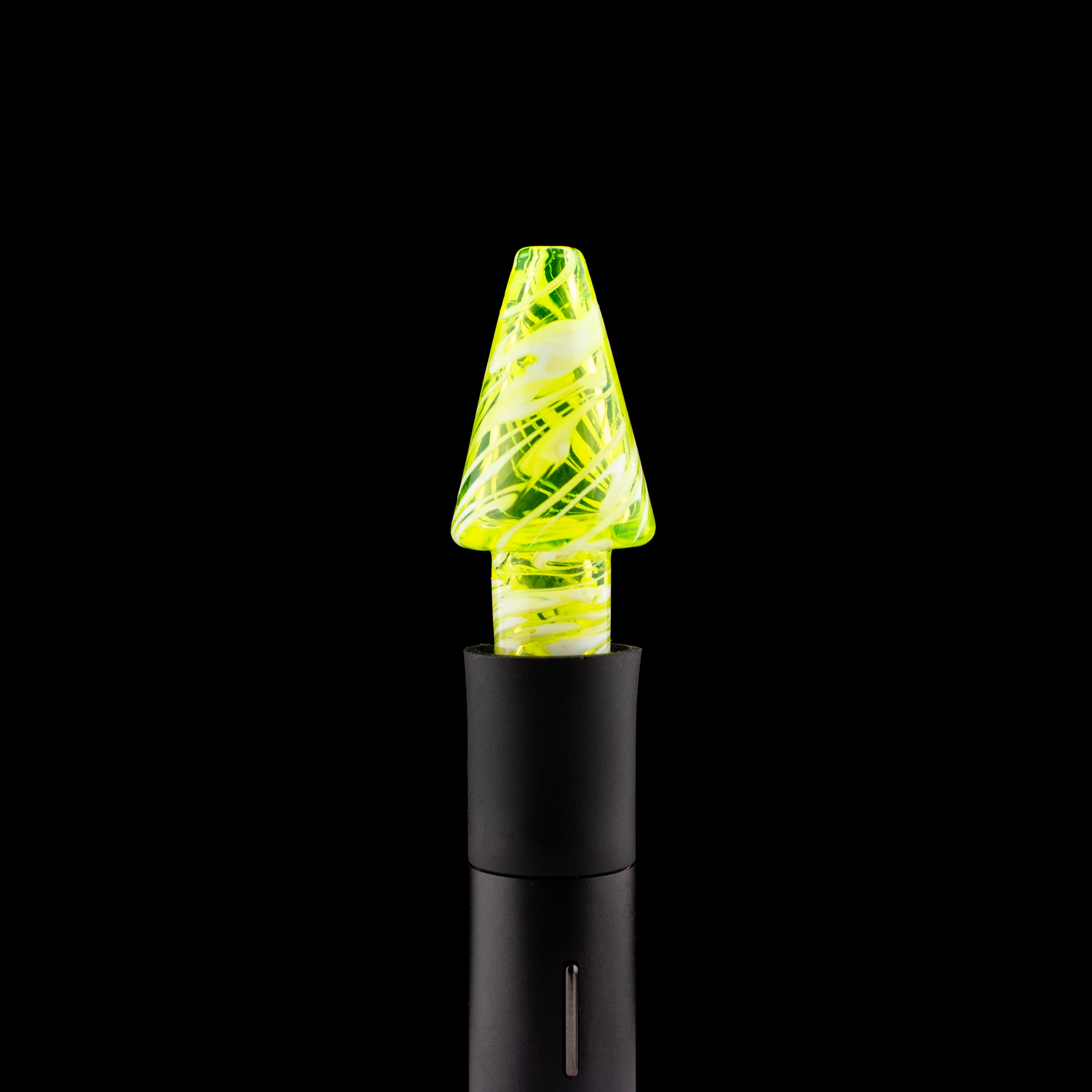 Yellow (UV) Swirl Pivot Mouthpiece #JDI06 - Image 2